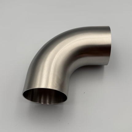 90 Degree 3" 76.2mm Tight 1D Stainless Steel Bend