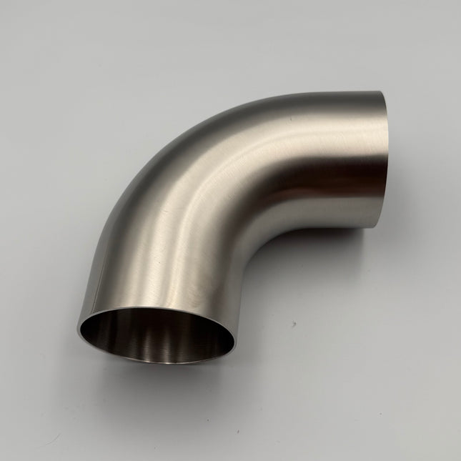 90 Degree 3" 76.2mm Tight 1D Stainless Steel Bend