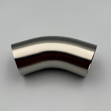 45 Degree 2.5" 63.5mm Tight 1D Stainless Steel Bend