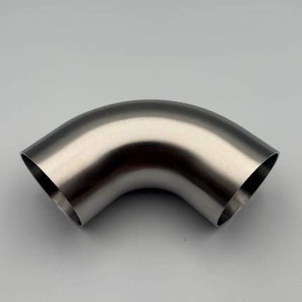 90 Degree 3" 76.2mm Tight 1D Stainless Steel Bend