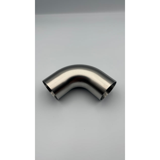 90 Degree 2" 50.8mm Tight 1D Stainless Steel Bend