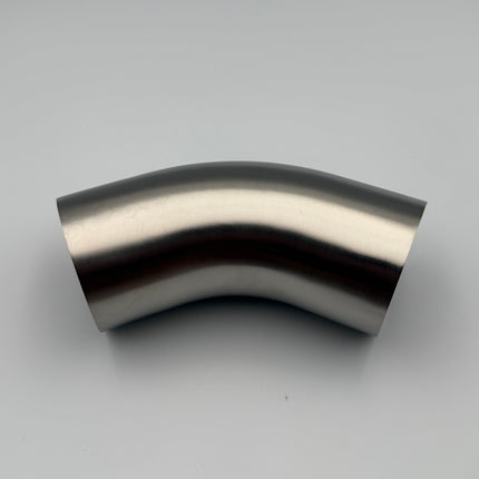 45 Degree 3" 76.2mm Tight 1D Stainless Steel Bend