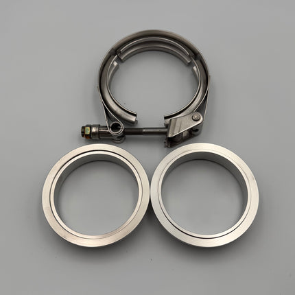 3" 76.2mm Stainless Steel V-Band Interlocking Quick Release