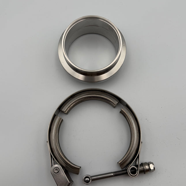 2.5" 63.5mm Stainless Steel V-Band Interlocking Quick Release